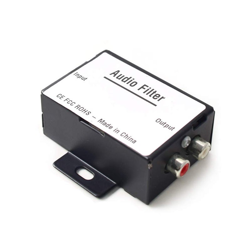Ekylin Car Audio Noise Isolator Filter Radio Noise Eliminator for Auto Truck Boat Speakers Amplifier Equalizer RCA Signal - Image 1